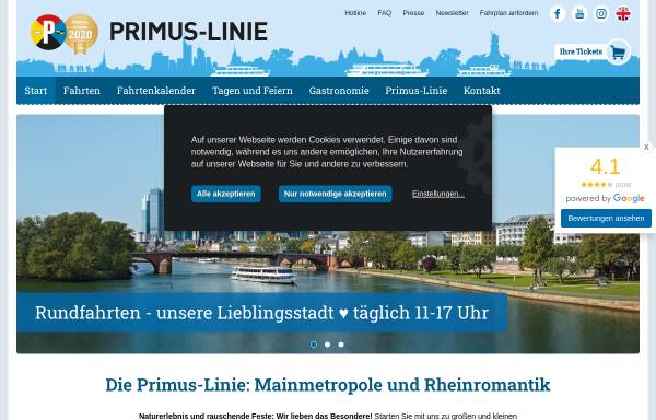 Vorschau von www.primus-linie.de, Primus-Linie