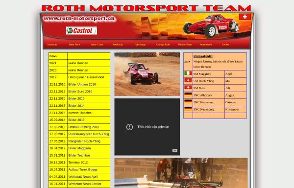 Vorschau von www.roth-motorsport.ch, Roth Motor Sport Team