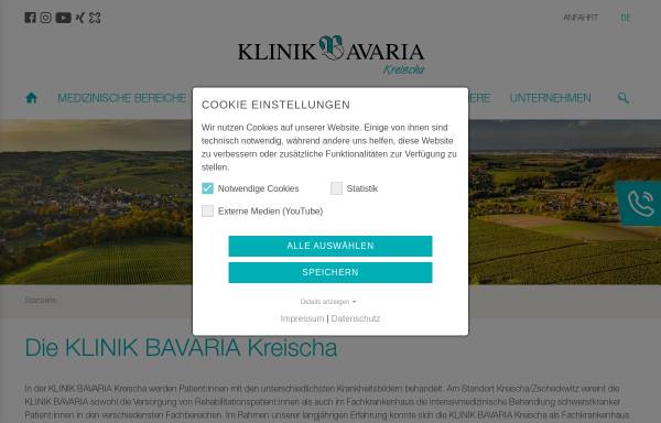 Klinik Bavaria - Kreischa / Sachsen