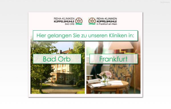 Vorschau von www.kueppelsmuehle.de, Reha- und AHB-Kliniken Küppelsmühle