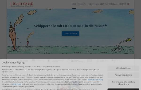 Vorschau von lighthouse-it.de, Lighthouse Management Consulting + Software GmbH