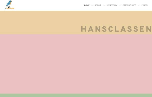 Vorschau von hansclassen.de, Hans Classen