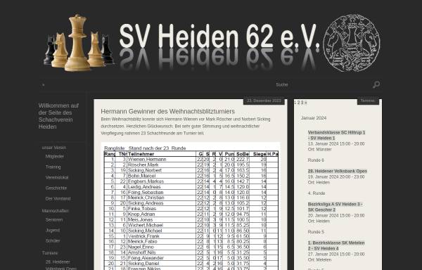 Schachverein Heiden 62