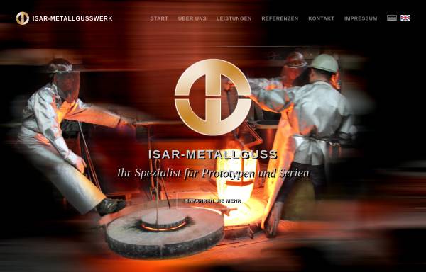 Vorschau von www.isar-metallguss.de, Isar-Metallgusswerk GmbH & Co. KG