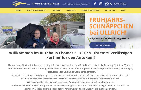 Vorschau von www.jahreswagen-ullrich.de, Thomas E. Ullrich