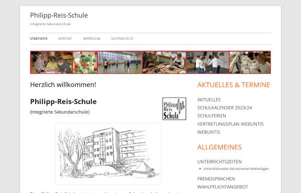 Vorschau von www.philipp-reis-oberschule.de, Philipp-Reis-Oberschule