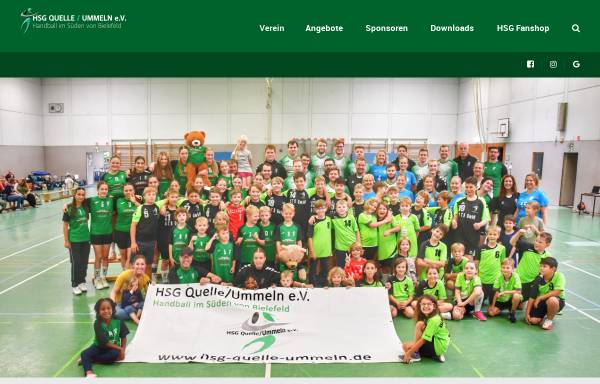 Vorschau von www.cvjm-quelle-ummeln.de, HSG CVJM Quelle-Ummeln Handball
