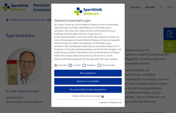 Vorschau von www.sportmedizin-hellersen.de, Falscher Einwurf! Dopingprävention in NRW