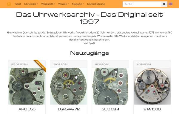Vorschau von www.christophlorenz.de, Christophs Uhrenseiten