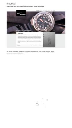Vorschau der mobilen Webseite www.rruegger.ch, Mechanische Taucheruhren - Geschichte und Highlights