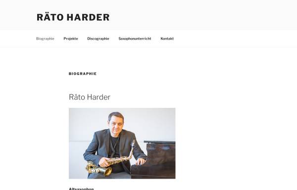 Vorschau von www.raetoharder.ch, Harder, Räto