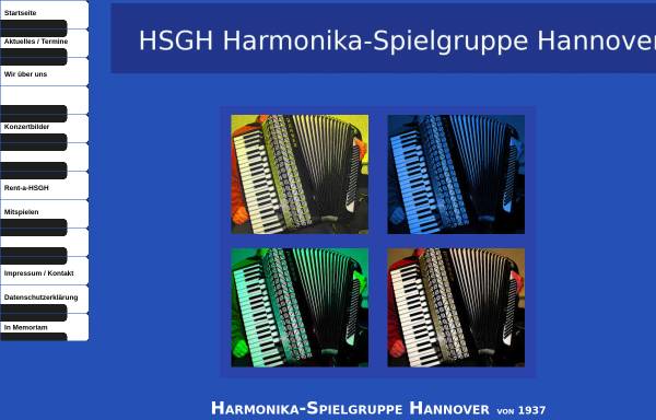Vorschau von www.akkordeon-hsgh.de, Harmonika Spielgruppe Hannover von 1937