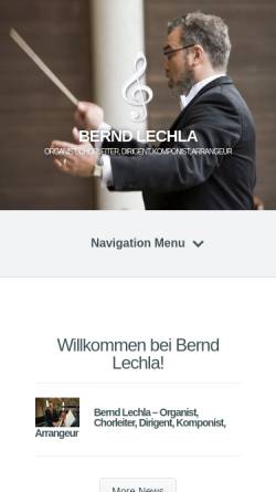 Vorschau der mobilen Webseite www.lechla.de, Lechla, Bernd