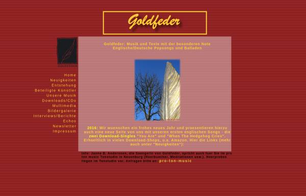 Vorschau von www.goldfeder-musik.de, Goldfeder