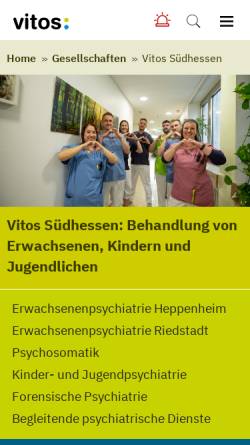 Vorschau der mobilen Webseite www.zsp-bergstrasse.de, Zentrum für Soziale Psychiatrie Bergstrasse