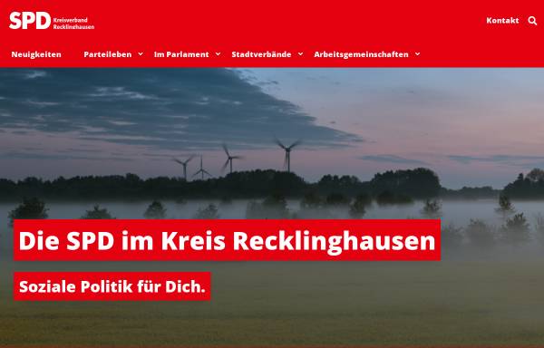 Vorschau von www.spd-kreis-recklinghausen.de, SPD-Unterbezirk Recklinghausen