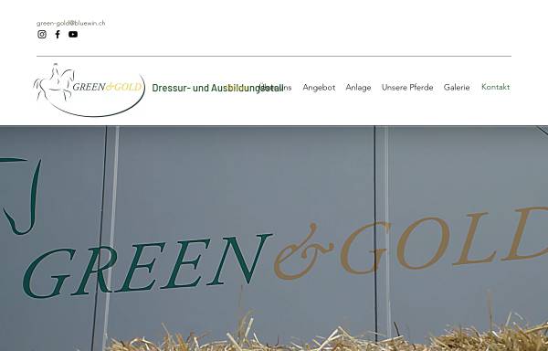Vorschau von www.greengold.ch, Reitstall Green & Gold