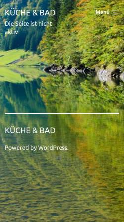 Vorschau der mobilen Webseite www.k-b.ch, K-B Küche & Bad
