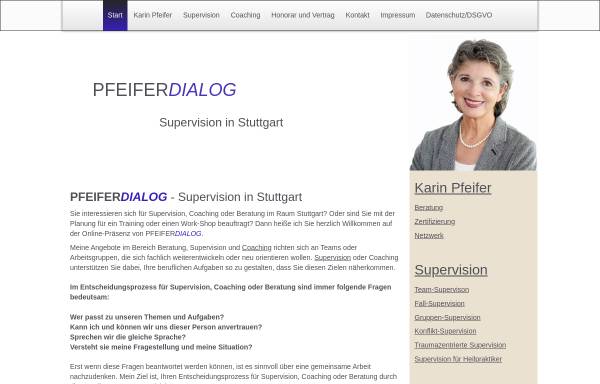 Vorschau von www.pfeiferdialog.de, PfeiferDialog - Karin Pfeifer