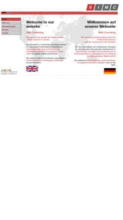 Vorschau der mobilen Webseite www.simc.ch, SIMC Stauffer International Management Consulting