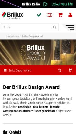 Vorschau der mobilen Webseite www.deutscher-fassadenpreis.de, Deutscher Fassaden-Preis