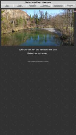Vorschau der mobilen Webseite naturfoto-hochstrasser.ch, Hochstrasser, Peter