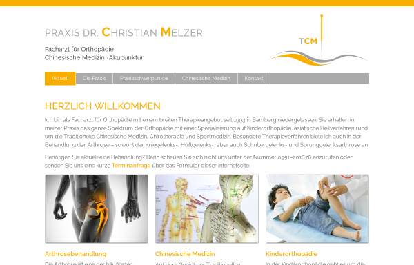 Vorschau von www.dr-melzer.de, Dr. Christian Melzer