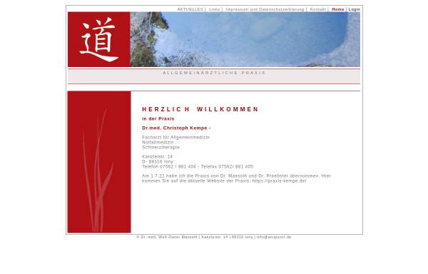 Vorschau von www.acupunct.de, Institut für Traditionelle Chinesische Medizin