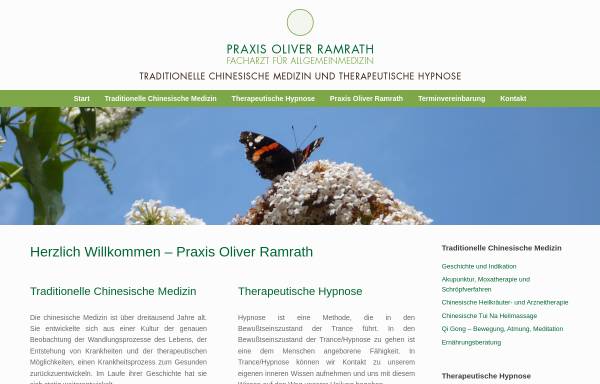 Vorschau von www.tcmpraxis-ramrath.de, Oliver Ramrath