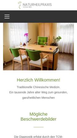 Vorschau der mobilen Webseite ries-naturheilpraxis.de, Vesna Ries