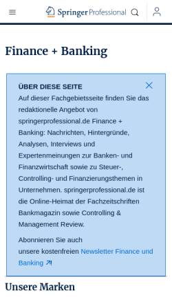 Vorschau der mobilen Webseite www.all4finance.de, All4finance