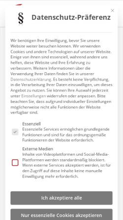 Vorschau der mobilen Webseite www.djk-suedwest.de, DJK Südwest Köln 1920/27 e.V. - Volleyball