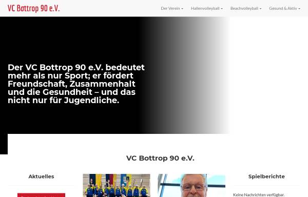 Vorschau von www.vcbottrop90.de, VC Bottrop 90 e.V.