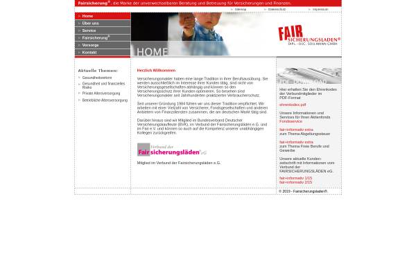 Vorschau von www.fairrat.de, Fairsicherungsladen Dipl.-Oec. Rolf-Peter Sollmann