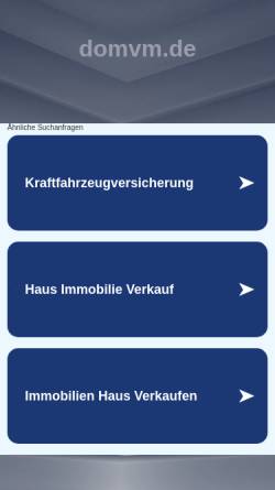 Vorschau der mobilen Webseite rainermertens.domvm.de, Rainer Mertens - Versicherungsfachwirt