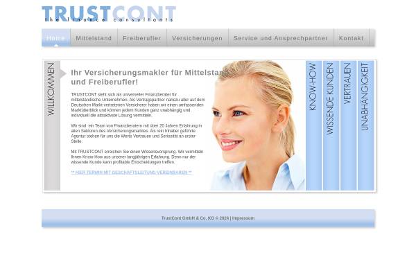 Vorschau von www.trustcont.de, Trustcont GmbH