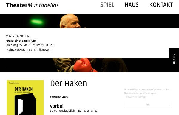 Vorschau von www.muntanellas.ch, Theater Muntanellas