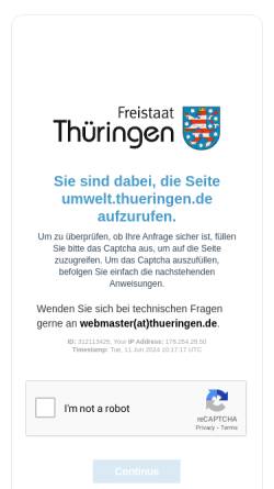 Vorschau der mobilen Webseite www.thueringen.de, Thüringer Landesanstalt für Landwirtschaft Jena