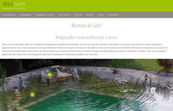 Vorschau von www.bioteich.ch, BioTeich AG