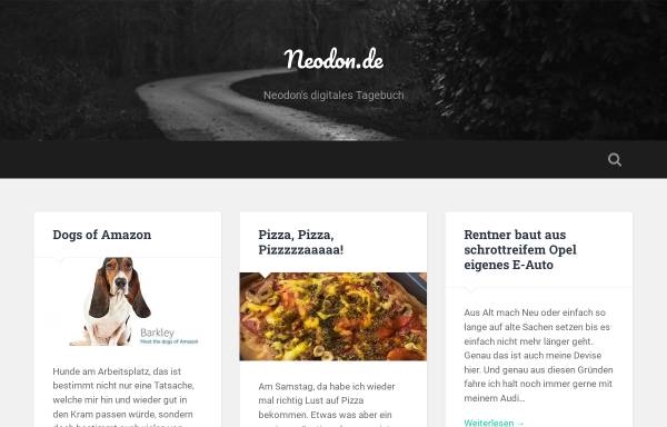 Vorschau von www.neodon.de, Neodon-Werke Bodenbeläge GmbH