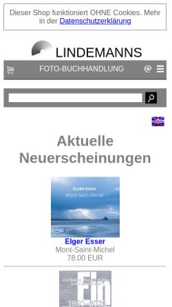 Vorschau der mobilen Webseite www.lindemanns.de, H. Lindemanns