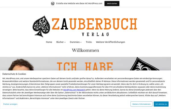 Vorschau von www.zauberbuch.de, Zauberbuch.de