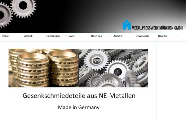 Vorschau von mpw-muenchen.de, Metallpresswerk München GmbH