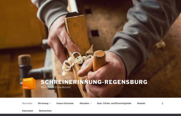 Vorschau von schreinerinnung-regensburg.de, Schreiner-Innung