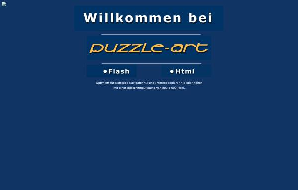 Vorschau von www.puzzle-art.de, Puzzle-Art, Guido & Heinrich Hasecke