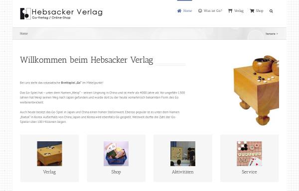 Vorschau von www.hebsacker-verlag.de, Steffi Hebsacker & Tobias Berben GbR