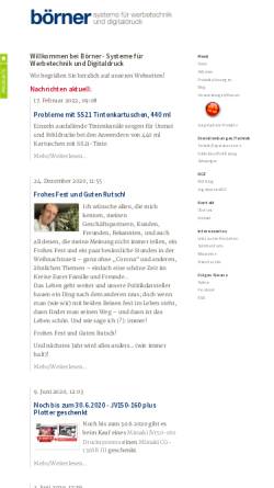 Vorschau der mobilen Webseite www.grossformatdruck.de, Börner EDV-Beratung