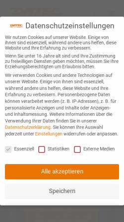 Vorschau der mobilen Webseite www.datec-gmbh.de, DATEC Netzwerke und Druckerlösungen GmbH