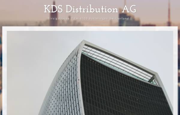 Vorschau von www.kds.ch, KDS Distribution AG