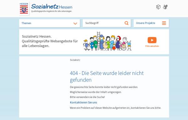 Vorschau von www.sozialnetz-hessen.de, Referat für Lesben und Schwule im Hessischen Sozialministerium